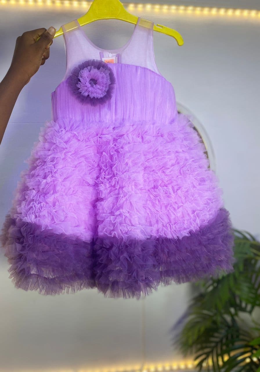 A photo of PURPLE GOWN