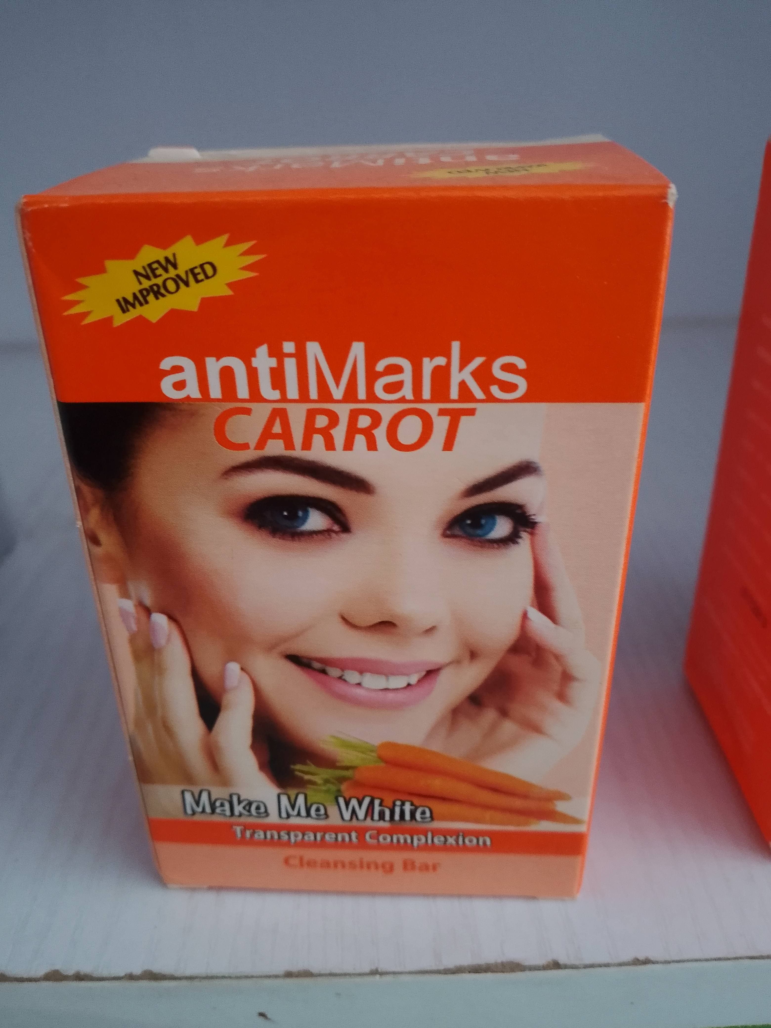 A photo of ANTIMARKS CARROT SOAP